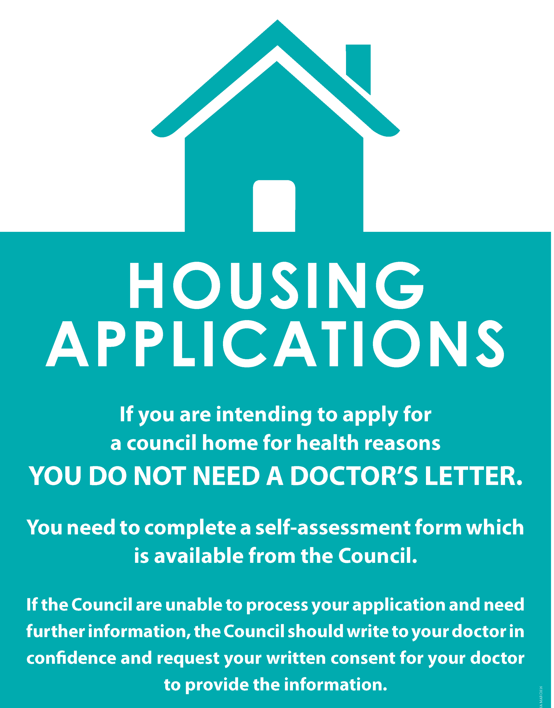 Housing Application Letters